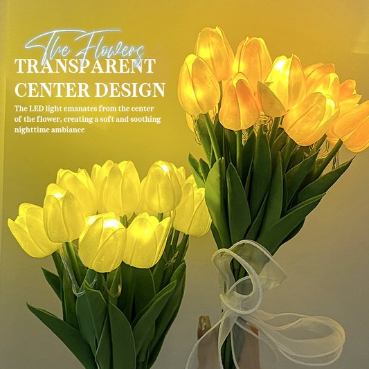 Eeuwige Tulpenboeket Lamp 🌷 — Verlicht je ruimte met tijdloze romantiek