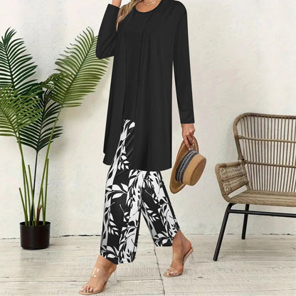 Plus Size Bedrukte Set