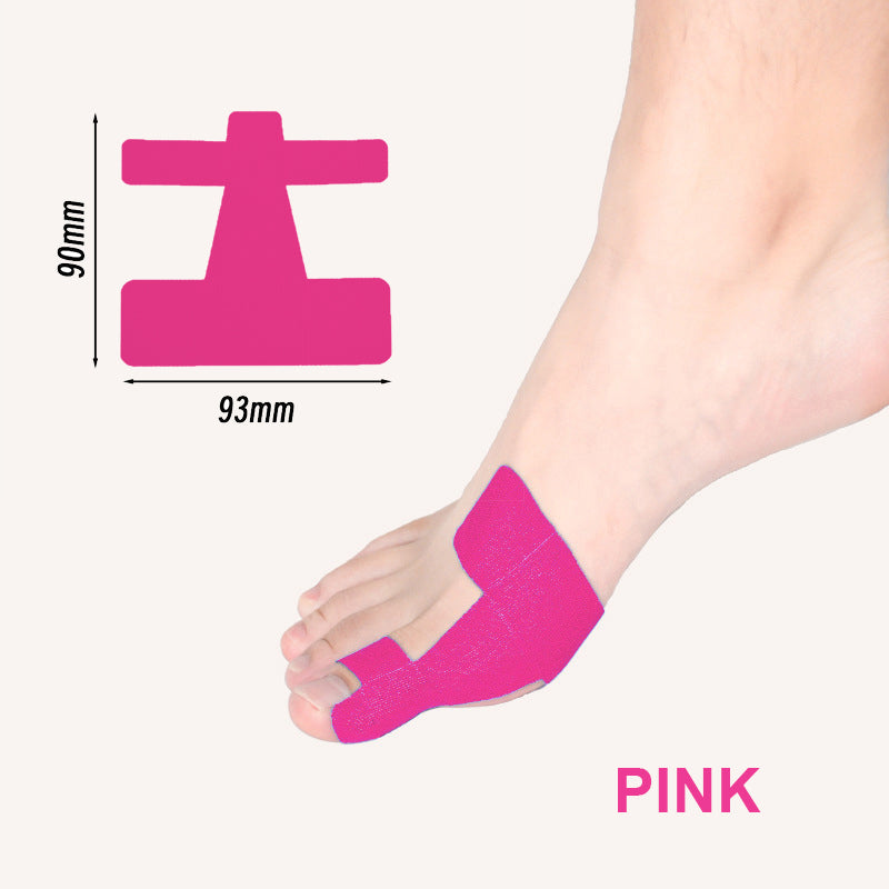 Voorgesneden kinesiologietape voor hallux valgus
