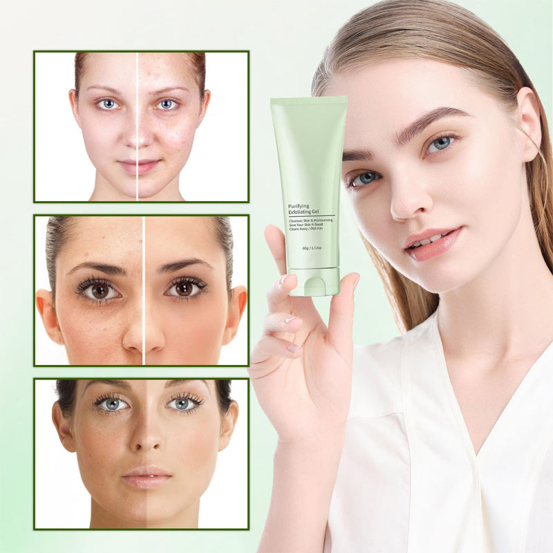 Zachte Exfoliërende, Reinigende Vochtinbrengende Gel