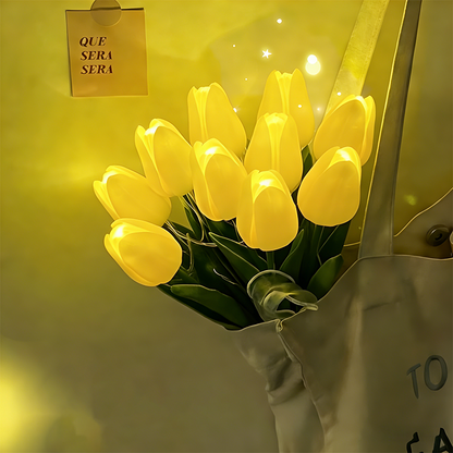 Eeuwige Tulpenboeket Lamp 🌷 — Verlicht je ruimte met tijdloze romantiek