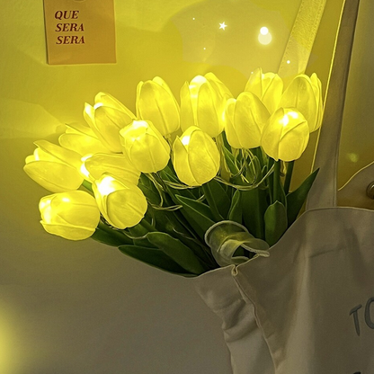 Eeuwige Tulpenboeket Lamp 🌷 — Verlicht je ruimte met tijdloze romantiek