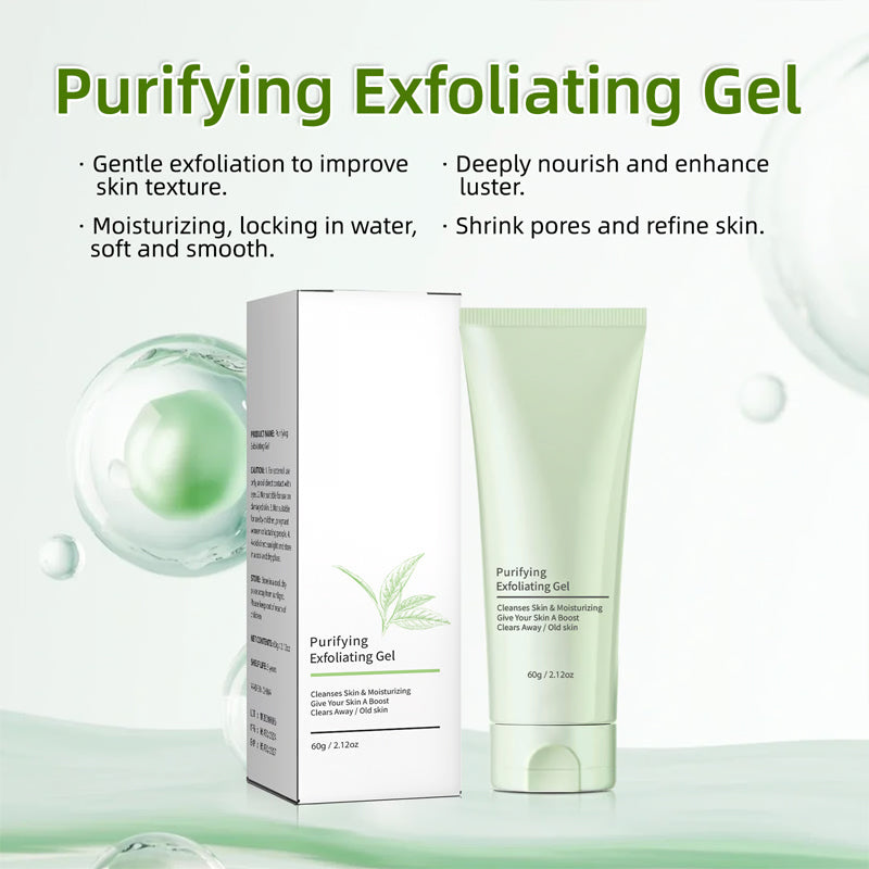 Zachte Exfoliërende, Reinigende Vochtinbrengende Gel