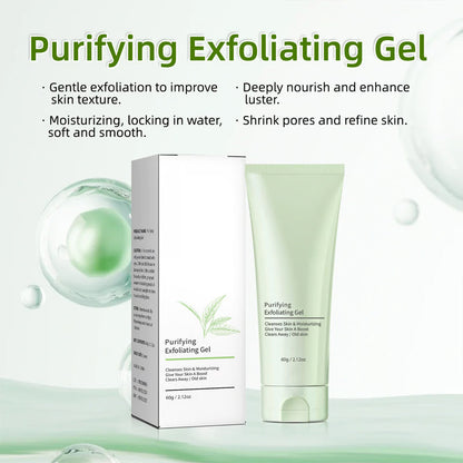 Zachte Exfoliërende, Reinigende Vochtinbrengende Gel