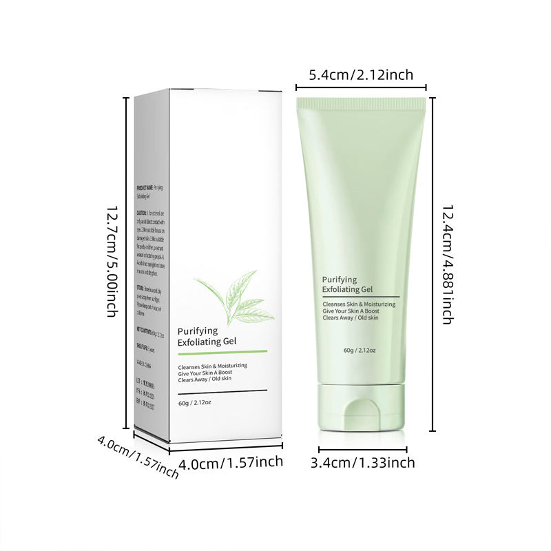 Zachte Exfoliërende, Reinigende Vochtinbrengende Gel