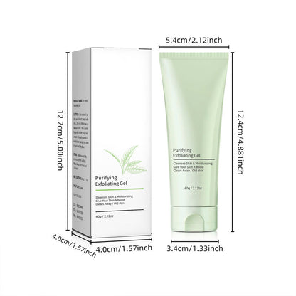 Zachte Exfoliërende, Reinigende Vochtinbrengende Gel