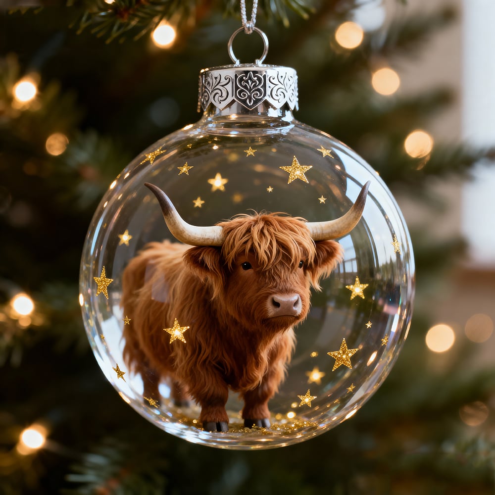 🔥🔥Laatste dag 49% korting - 2026 Wildlife Wonders Collection Kristallen Glazen Ornament