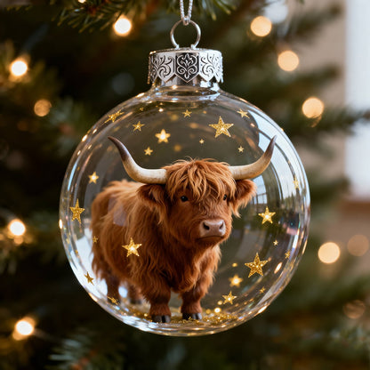 🔥🔥Laatste dag 49% korting - 2026 Wildlife Wonders Collection Kristallen Glazen Ornament