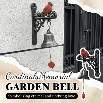 🔥🔥Nieuwjaarscadeau – Cardinals Memorial Garden Bell
