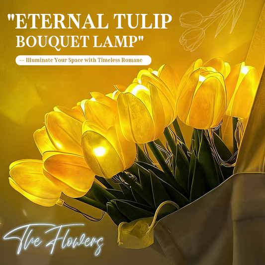 Eeuwige Tulpenboeket Lamp 🌷 — Verlicht je ruimte met tijdloze romantiek