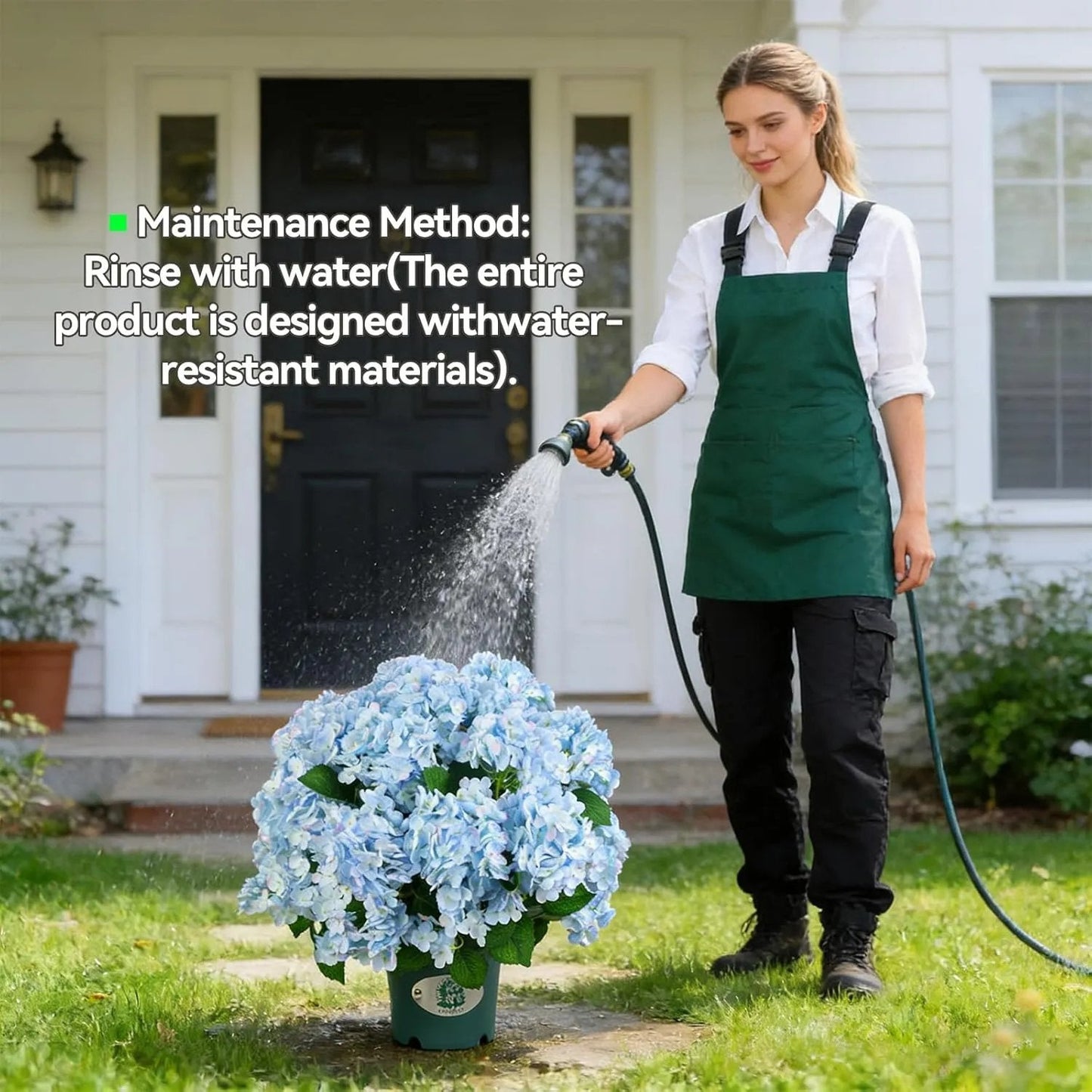 🌼Kunstige hortensia's voor buiten – UV-bestendig, waterdicht en windbestendig💐🌸