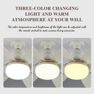 🌟 Zesbladige Ventilatorlamp — Breng comfort en verkoeling in elke ruimte! 🌿