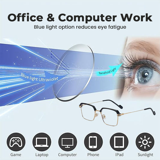👓Fotochromatische bril – automatisch verduisterend, UV400, blauwlichtfilter