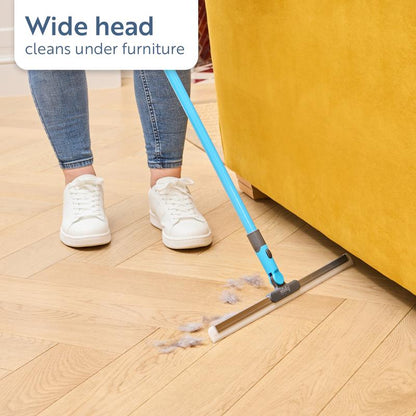 🧼UITVERKOOP: 💥2 voor de prijs van 1 — Slechts € 14,99! 🔥🔥Minky Flexi Edge Sweeper: geschikt voor alle oppervlakken, zoals vloeren, tapijten en rame