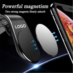 Magnetisk holder til navigation på mobiltelefonen