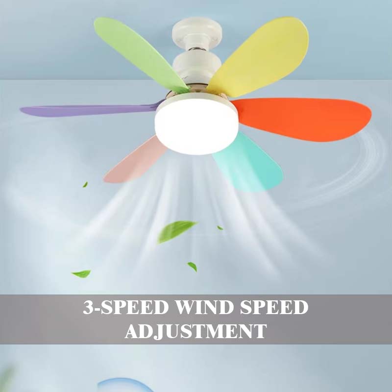 🌟 Zesbladige Ventilatorlamp — Breng comfort en verkoeling in elke ruimte! 🌿