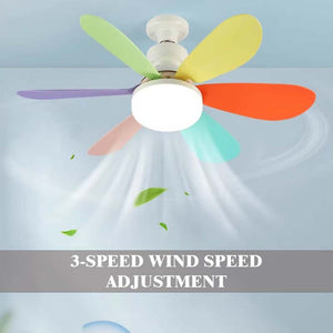🌟 Zesbladige Ventilatorlamp — Breng comfort en verkoeling in elke ruimte! 🌿