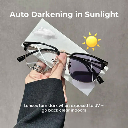 👓Fotochromatische bril – automatisch verduisterend, UV400, blauwlichtfilter