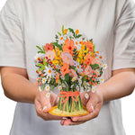 Afbeelding in Gallery-weergave laden, 💐 Pop-up Valentijnskaart met wilde bloemen
