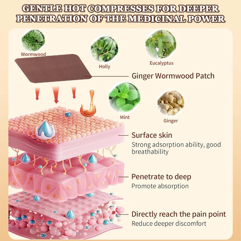 🔥2025 Nieuwe aankomst 🔥Alsem Moxibustion Joint Patch