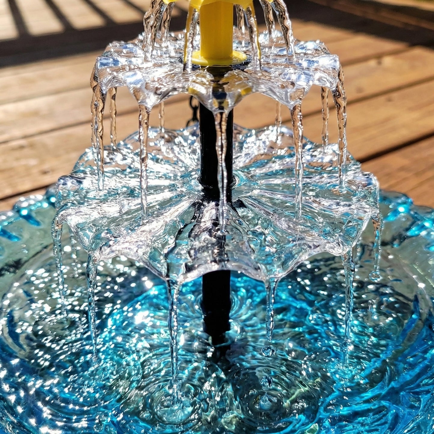 🔥🔥Nieuwjaar 70% korting - Solar Cascade hangende vogelbadfontein