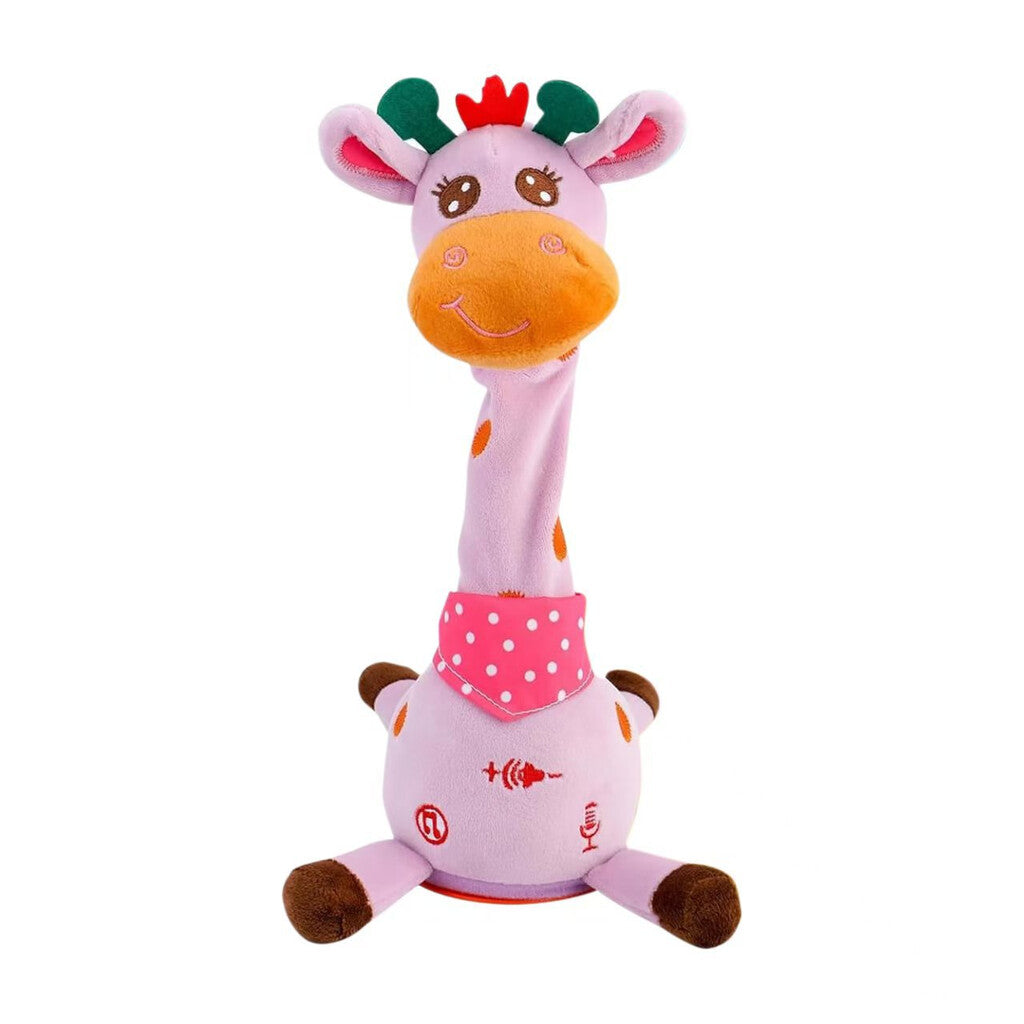 🎉 De bestverkochte muzikale giraffenknuffel – zingt, danst en herhaalt wat je zegt! 🦒🎵🗣️