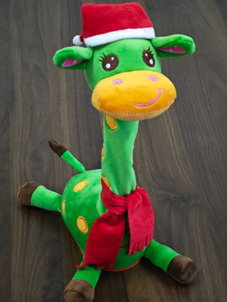 🎉 De bestverkochte muzikale giraffenknuffel – zingt, danst en herhaalt wat je zegt! 🦒🎵🗣️