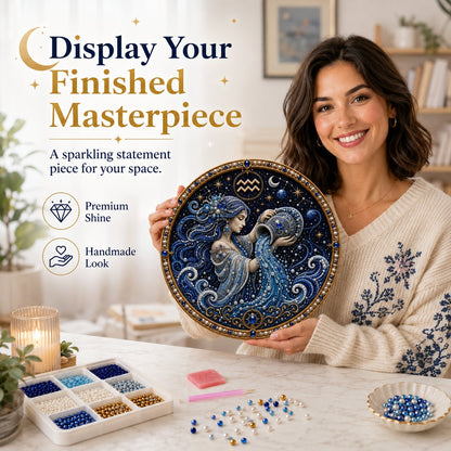 🔥 Maak Je Eigen Hemelse Meesterwerk — 12 Sterrenbeelden Parelkunst DIY Kit ♈🌙