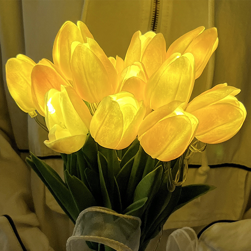 Eeuwige Tulpenboeket Lamp 🌷 — Verlicht je ruimte met tijdloze romantiek