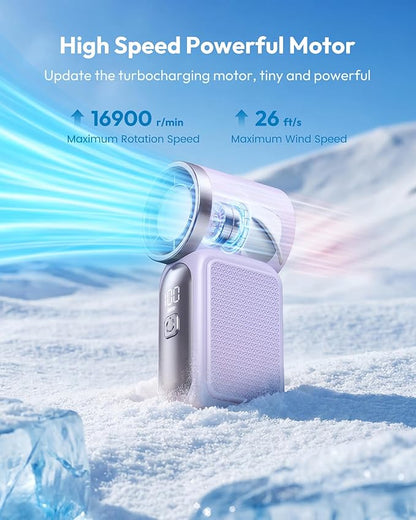 💨Draagbare, duurzame en handige kleine ventilator met hoge snelheid❄️