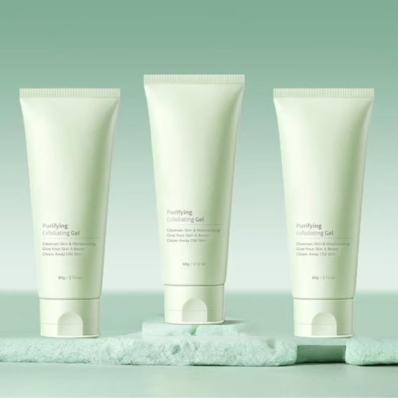 Zachte Exfoliërende, Reinigende Vochtinbrengende Gel