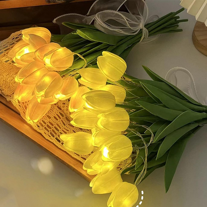 Eeuwige Tulpenboeket Lamp 🌷 — Verlicht je ruimte met tijdloze romantiek