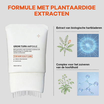 Growturn Haarserum met borstel 100 ml