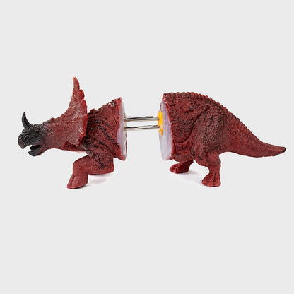 🦕⭐Nieuw in 2026⭐ Dinosaurus maïskolfhouders - Grappige maïskolfhouder voor kinderen en volwassenen met roestvrijstalen pinnen