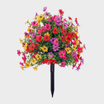 Afbeelding in Gallery-weergave laden, Kunstmatige Eucalyptus en Viooltjes Grondstekers Bloemdecorati
