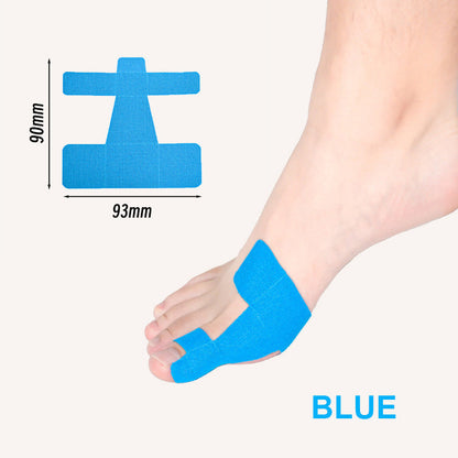 Voorgesneden kinesiologietape voor hallux valgus
