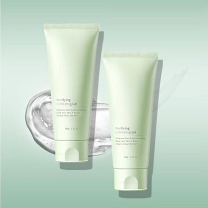 Zachte Exfoliërende, Reinigende Vochtinbrengende Gel