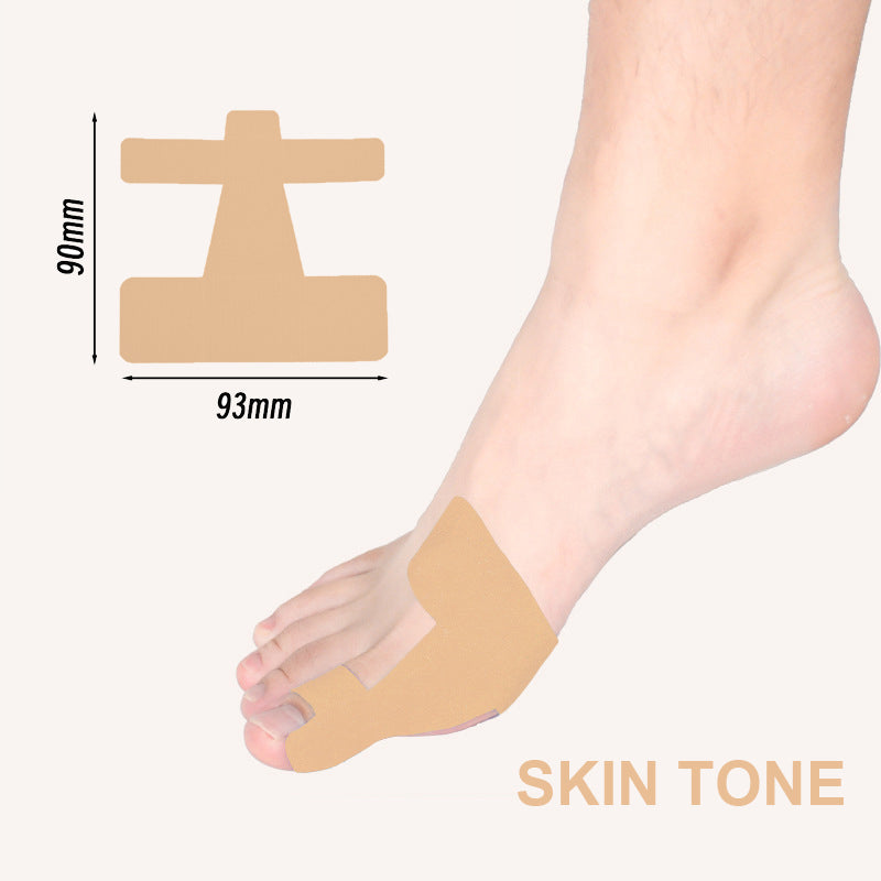 Voorgesneden kinesiologietape voor hallux valgus