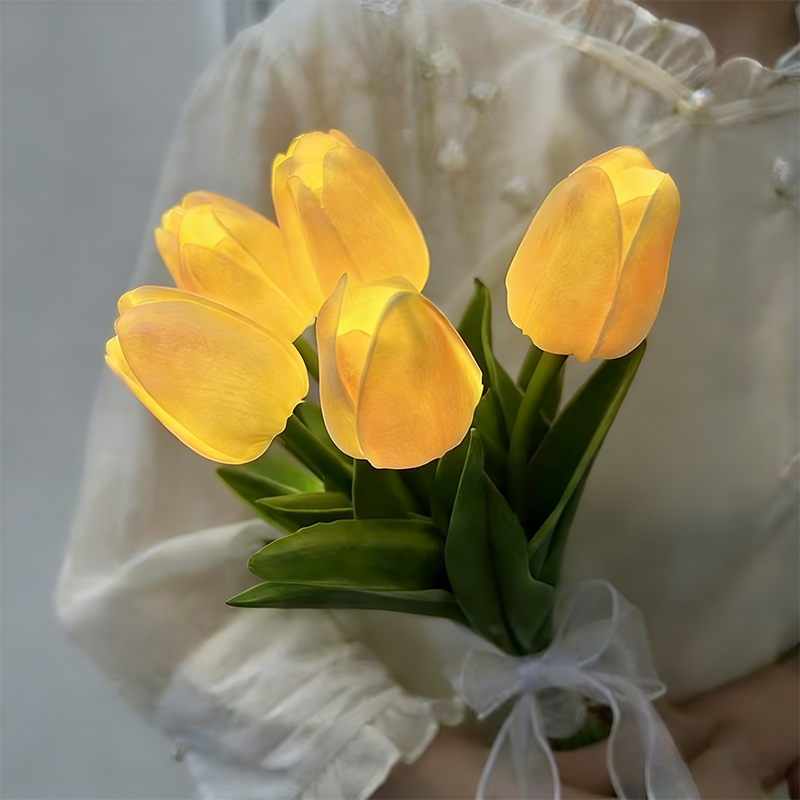 Eeuwige Tulpenboeket Lamp 🌷 — Verlicht je ruimte met tijdloze romantiek
