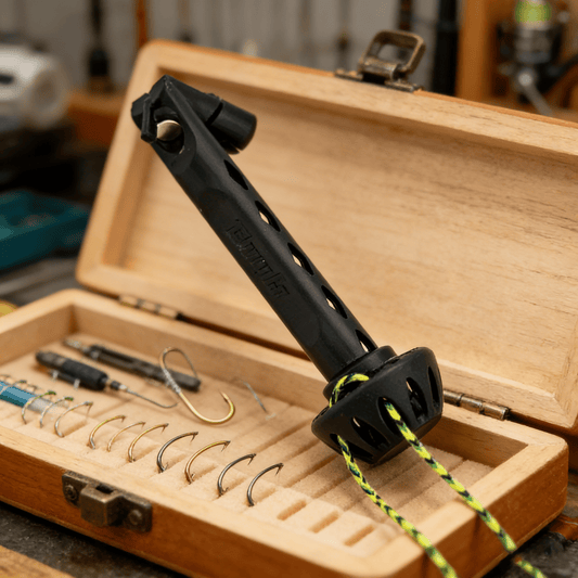 🎣 Magnetische vliegdraad-inrijger – Vliegen van maat 24 tot en met maat 6 eenvoudig inrijgen en knopen
