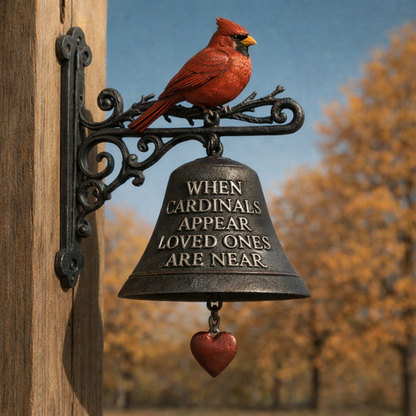 🔥🔥Nieuwjaarscadeau – Cardinals Memorial Garden Bell