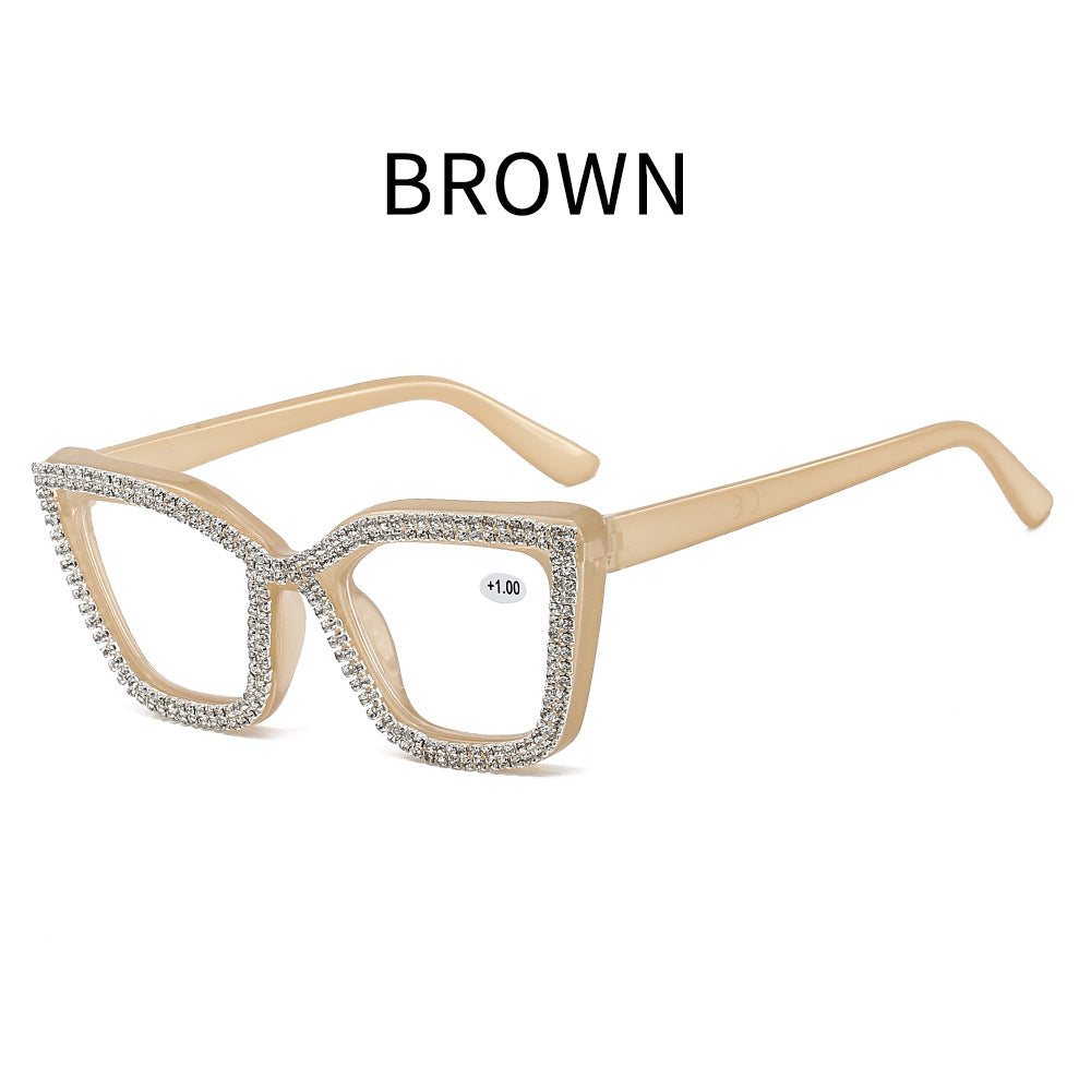 Cat Eye-leesbril met bescherming tegen blauw licht