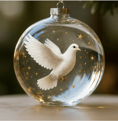 🔥🔥Laatste dag 49% korting - 2026 Wildlife Wonders Collection Kristallen Glazen Ornament