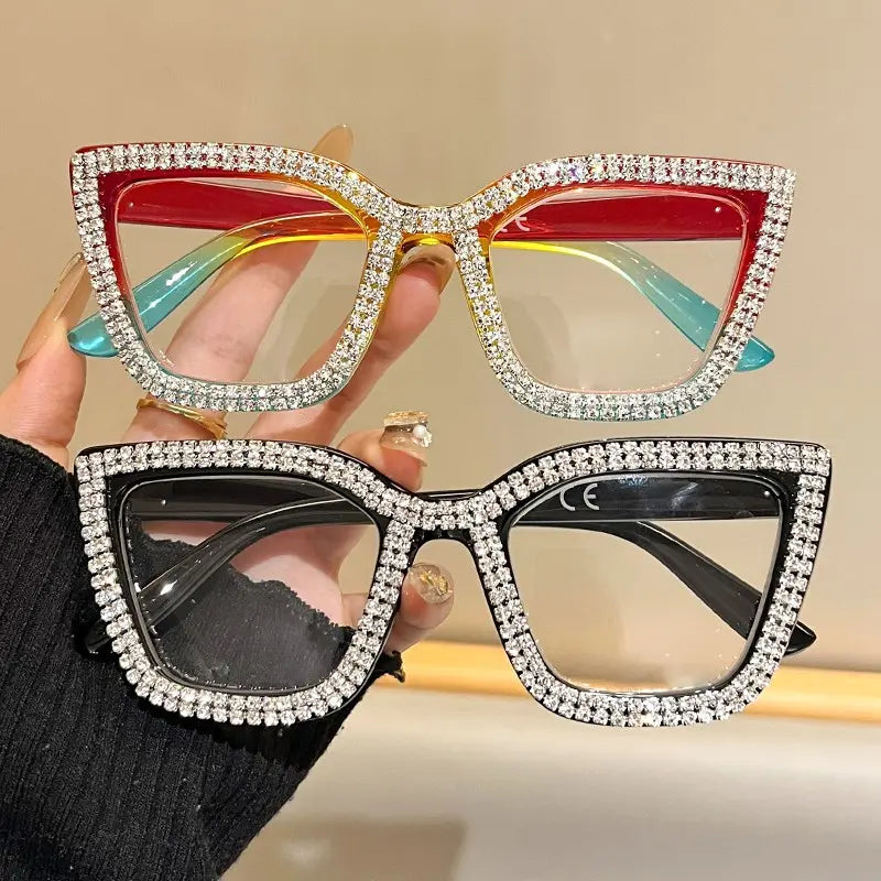 Cat Eye-leesbril met bescherming tegen blauw licht