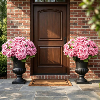 🌼Kunstige hortensia's voor buiten – UV-bestendig, waterdicht en windbestendig💐🌸