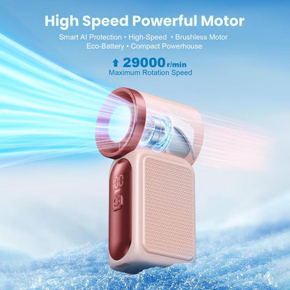 💨Draagbare, duurzame en handige kleine ventilator met hoge snelheid❄️
