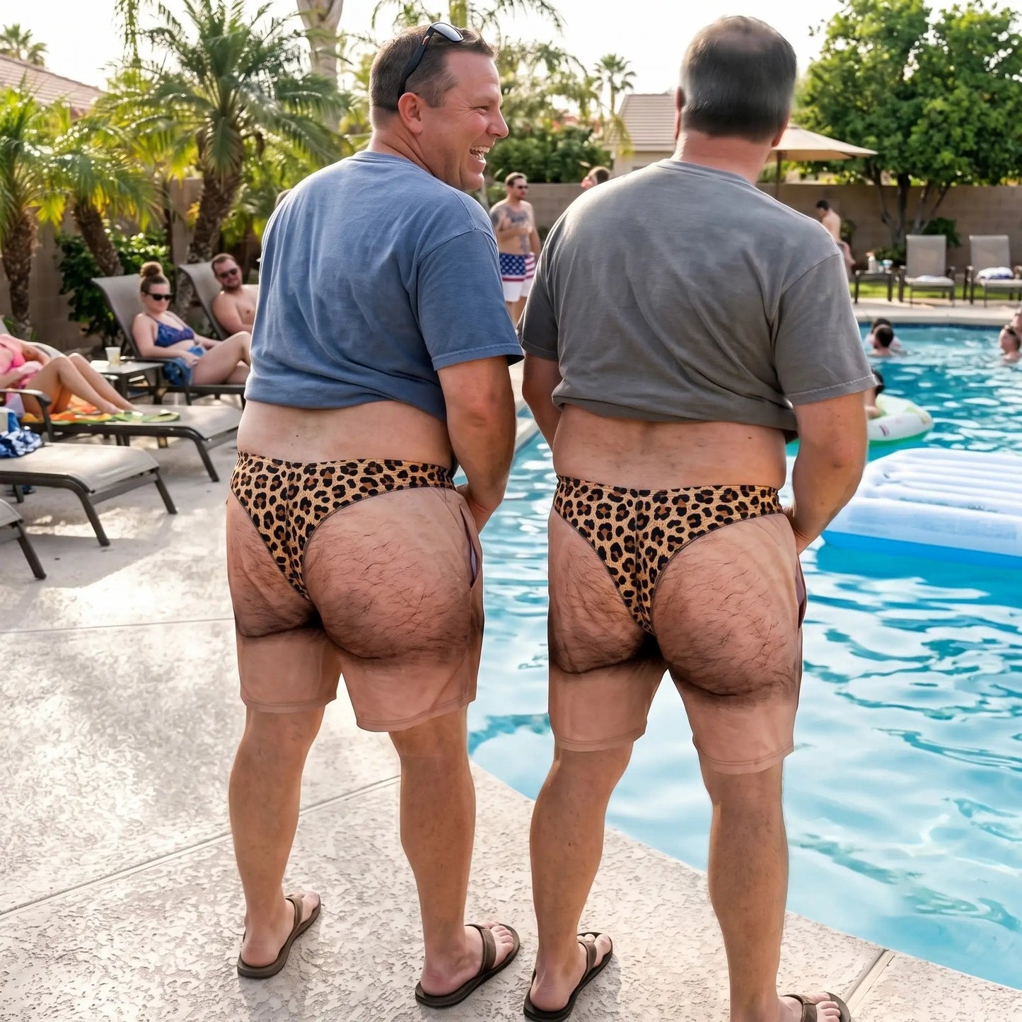 De ‘Cheeky Commando’ grappige zwembroek – je kijkt er gegarandeerd twee keer naar!
