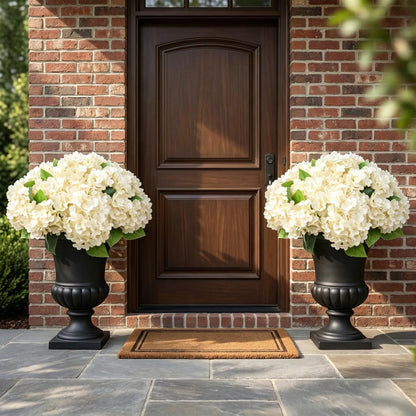 🌼Kunstige hortensia's voor buiten – UV-bestendig, waterdicht en windbestendig💐🌸