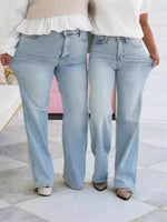 Afbeelding in Gallery-weergave laden, 🍂Bum Control Bootcut Jeans👖
