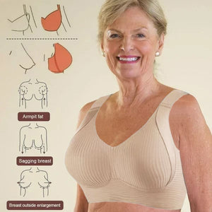 ⏳ Tijdelijke wekelijkse aanbiedingen🎁Geribbelde push-up bh met verstelbare beugel voor vrouwen